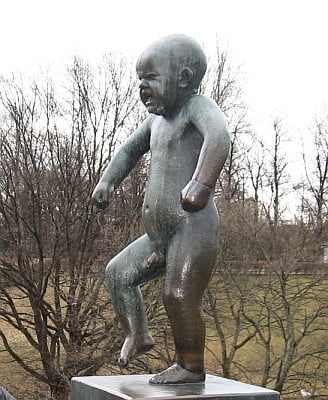 Vigeland Sculpture Park - Sinnataggen