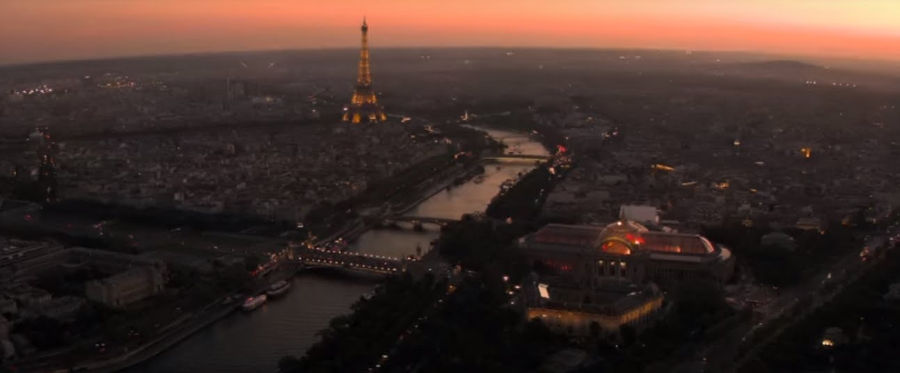 A picture of Paris from Mission Impossible: Fallout