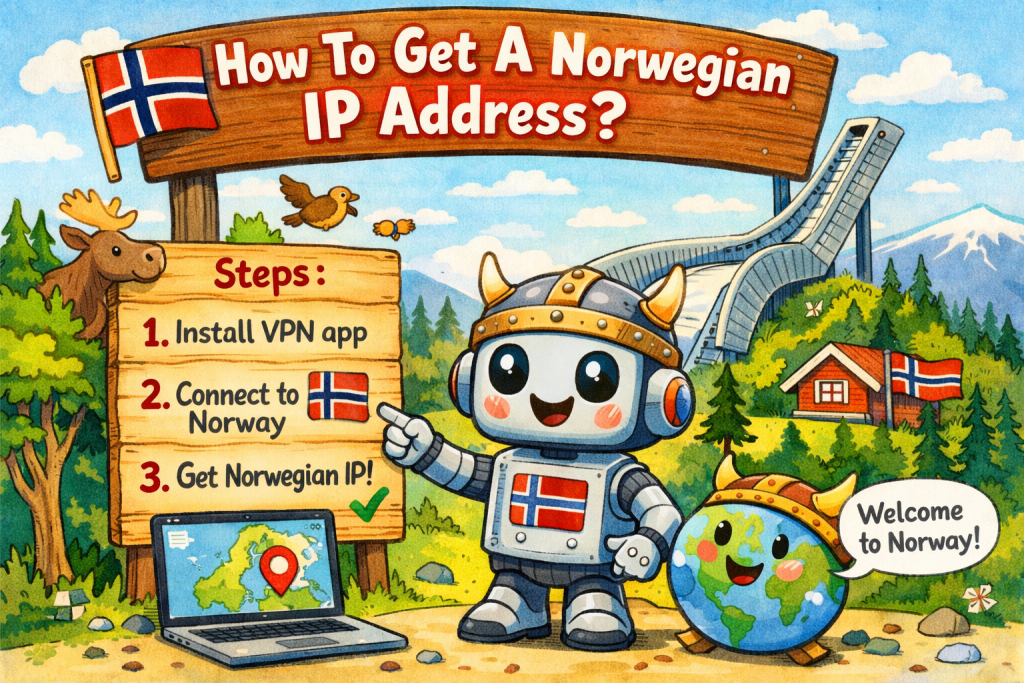 How to Get a Norwegian IP Address (And Why You Actually Need One