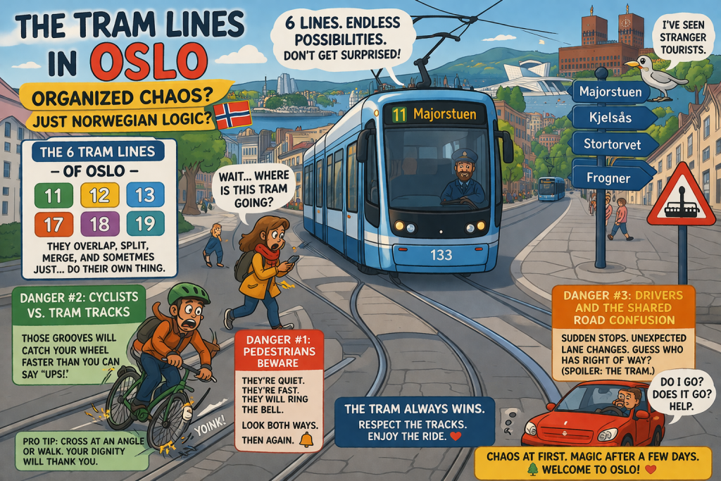 The Tram Lines in Oslo: Organized Chaos or Just Norwegian Logic?